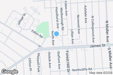 Map image of the property - 100 Arnett Ave