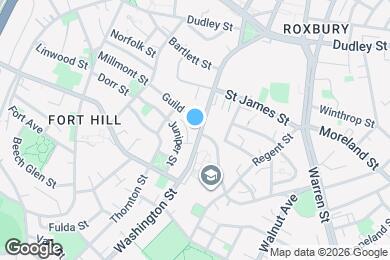Map image of the property - 2595 Washington St