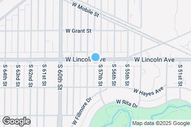 Map image of the property - 5715 W Lincoln Ave