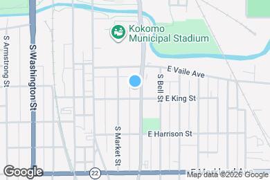 Map image of the property - 633 S Apperson Way