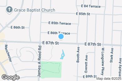Map image of the property - 8400 E 87th St