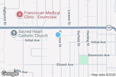 Map image of the property - 1540 Florence St