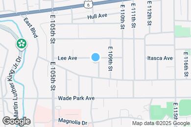 Map image of the property - 1444 E 108th St