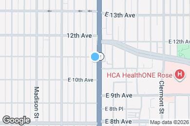 Map image of the property - 1065 Colorado Blvd