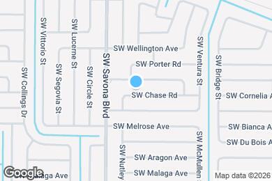Map image of the property - 1301 SW Chase Rd