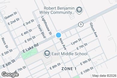 Map image of the property - 612 Hess Ave