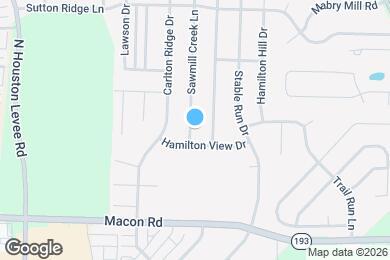 Map image of the property - 1386 Sawmill Creek Ln