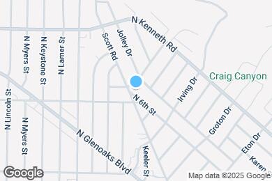 Map image of the property - 2618 N 6th St