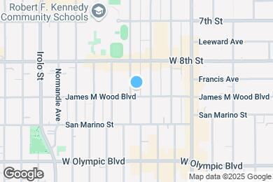 Map image of the property - 3170 - 856 S. Catalina St.