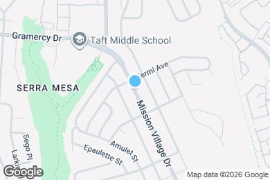 Map image of the property - 3083 Mission Village Dr