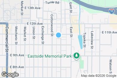 Map image of the property - 1015 Sylvan St