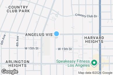 Map image of the property - 1308 S Van Ness Ave