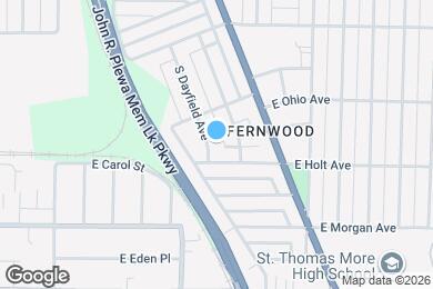 Map image of the property - 3340 S Dayfield Ave