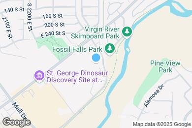 Map image of the property - 316 S 2450 E