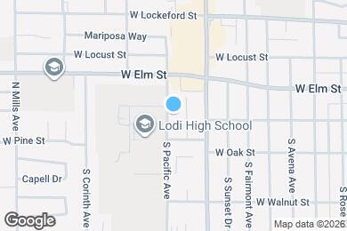 Map image of the property - 26 N Pacific Ave