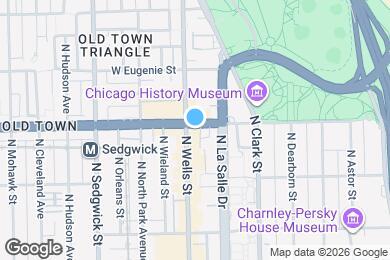 Map image of the property - 1561 N Wells St