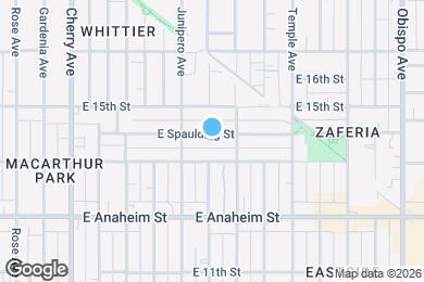 Map image of the property - 2500, 2506 E Spaulding Ave.