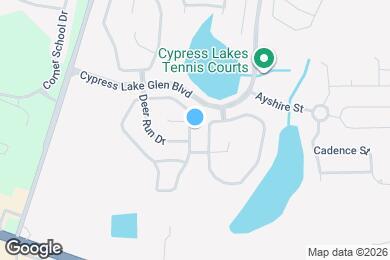 Map image of the property - 2114 Hammock Moss Dr