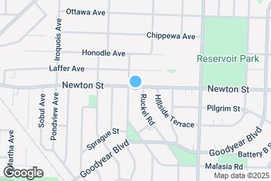 Map image of the property - 1434 Newton St