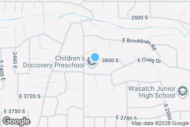 Map image of the property - 2746 E 3600 S