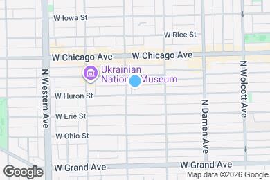 Map image of the property - 2146 W Huron St