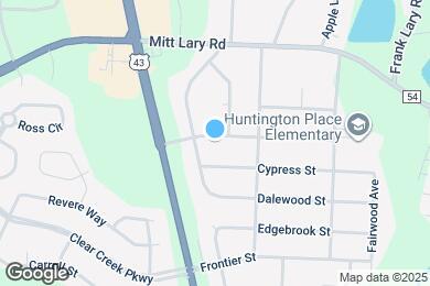 Map image of the property - 4165 Brentwood St