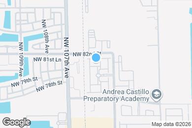 Map image of the property - 10547 NW 81st St
