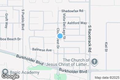 Map image of the property - 138 Cloudcrest Dr