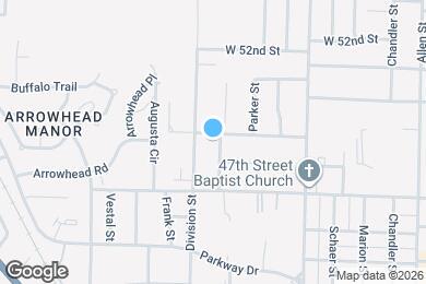 Map image of the property - 4821 Francis St