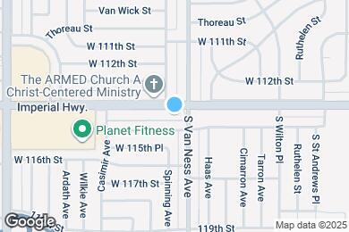 Map image of the property - 2218 W Imperial Hwy