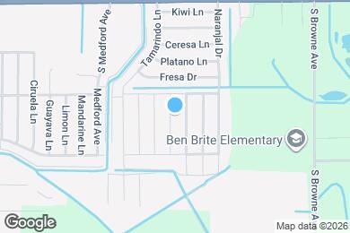 Map image of the property - 325 Clemente Ave