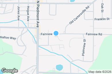 Map image of the property - Fairview Apartments