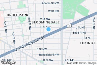 Map image of the property - 63 Rhode Island Ave NW