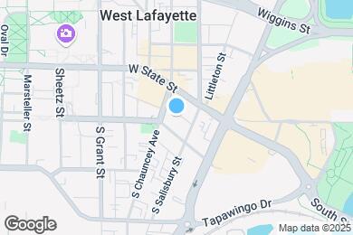 Map image of the property - VERVE West Lafayette