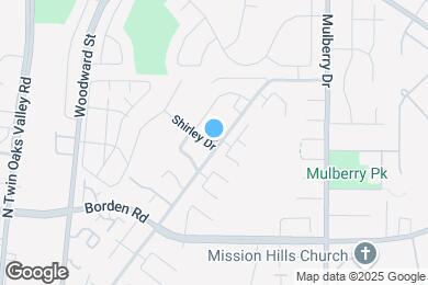 Map image of the property - 418 Shirley Dr