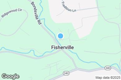 Map image of the property - 3707 E Fisherville Rd