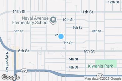 Map image of the property - 2110 7th St