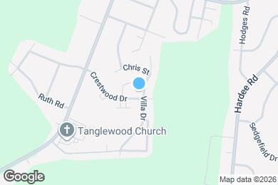 Map image of the property - 3201 Crestwood Dr