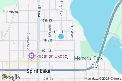 Map image of the property - 220 Fargo Ave