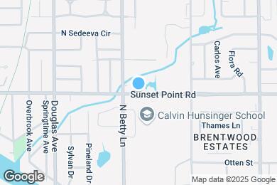 Map image of the property - 1316 Sunset Point Rd