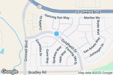 Map image of the property - 6603 Passing Sky Dr