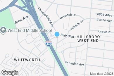 Map image of the property - 515 Chesterfield Ave