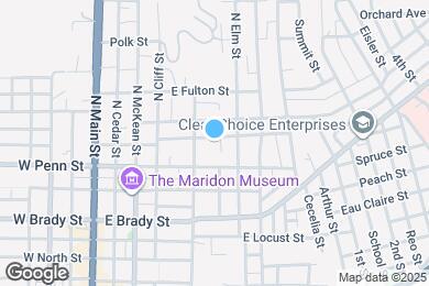 Map image of the property - 319 Howard St