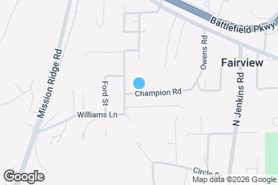 Map image of the property - 106 Champion Rd