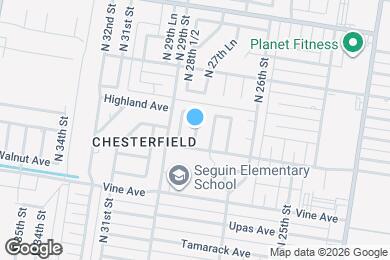 Map image of the property - 2419 N 28th St