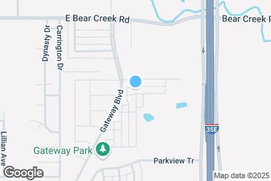 Map image of the property - 1207 Whitecreek Dr
