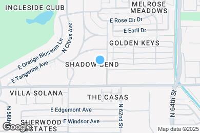 Map image of the property - 2938 N 61st Pl