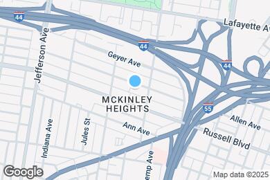 Map image of the property - 2020 Allen Ave