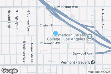 Map image of the property - 522-528 N Alexandria Ave