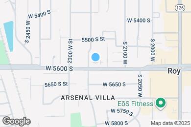 Map image of the property - 2196 w 5600 s